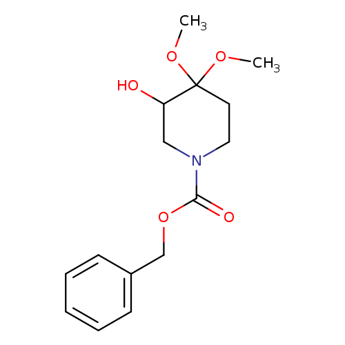 Benzyl 3-Hydroxy-4,4-Dimethoxypiperidine-1-Carboxylate