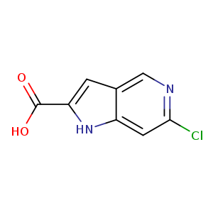 6-Chloro-1H-pyrrolo[3,2-c]pyridine-2-carboxylic acid