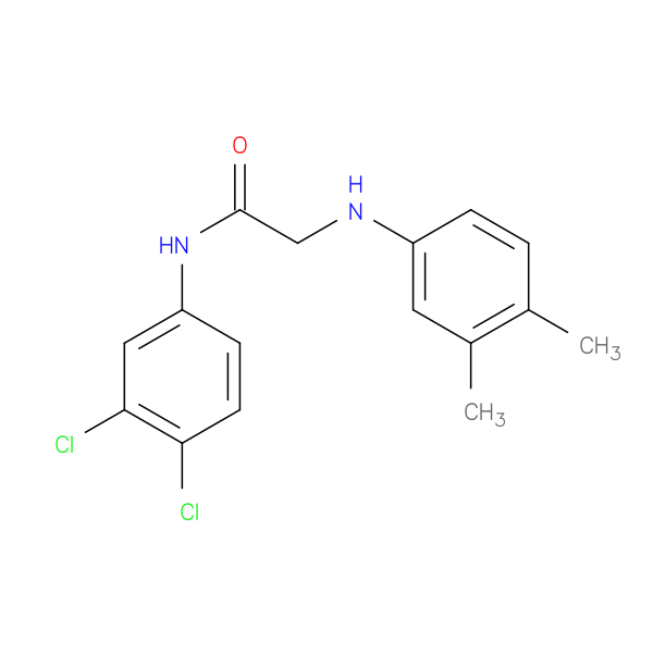 N-(3,4-dichlorophenyl)-2-[(3,4-dimethylphenyl)amino]acetamide