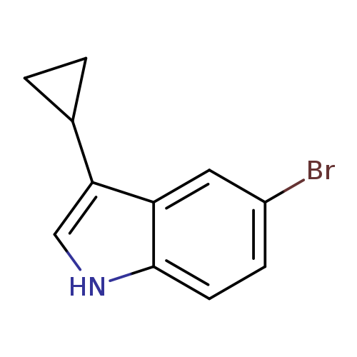 5-bromo-3-cyclopropyl-1H-indole
