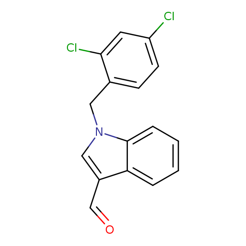 1-(2,4-Dichlorobenzyl)-1h-indole-3-carbaldehyde