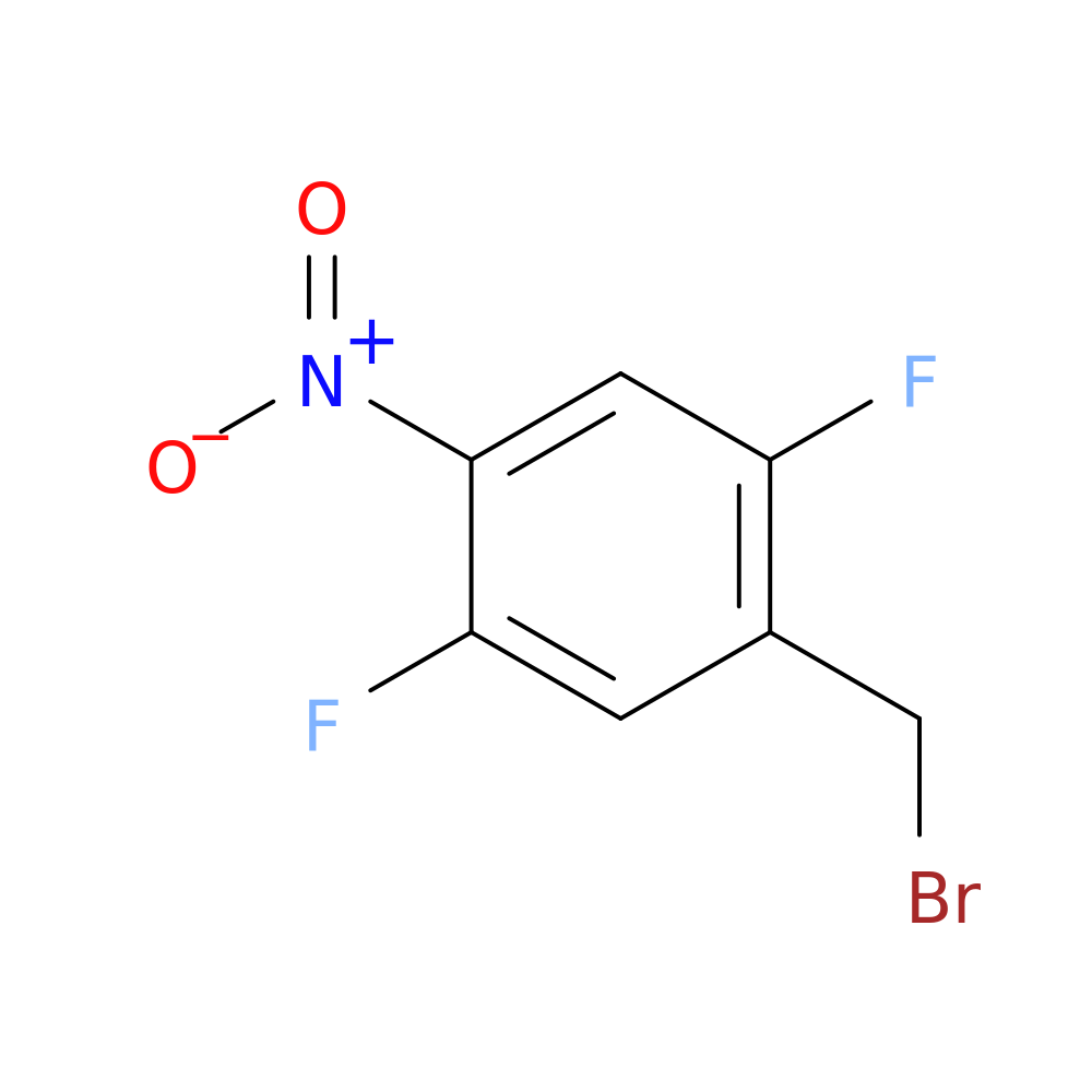 1-(bromomethyl)-2,5-difluoro-4-nitrobenzene