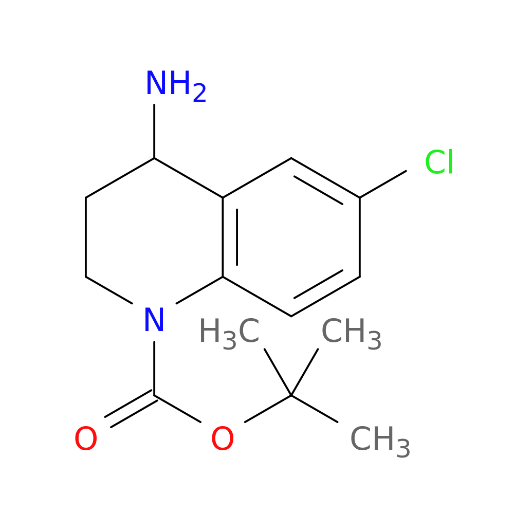 tert-butyl 4-amino-6-chloro-1,2,3,4-tetrahydroquinoline-1-carboxylate