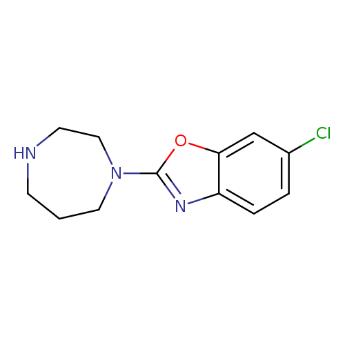 6-Chloro-2-(1,4-diazepan-1-yl)-1,3-benzoxazole
