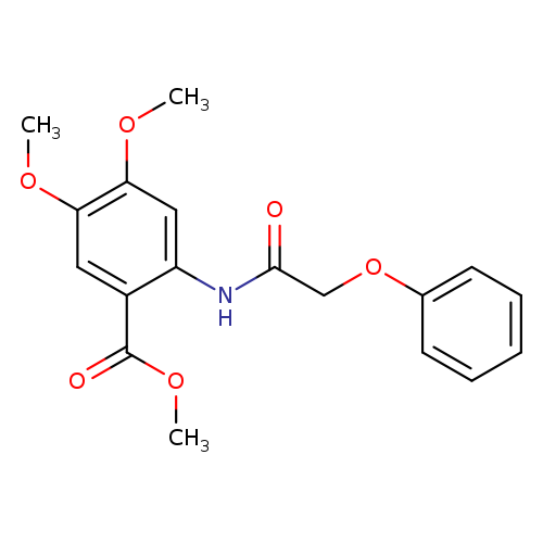 methyl 4,5-dimethoxy-2-(2-phenoxyacetamido)benzoate