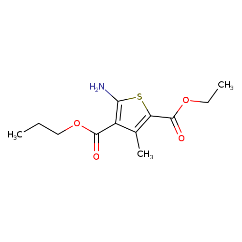 2-Ethyl 4-propyl 5-amino-3-methylthiophene-2,4-dicarboxylate