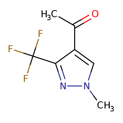 Ethanone, 1-[1-methyl-3-(trifluoromethyl)-1H-pyrazol-4-yl]-