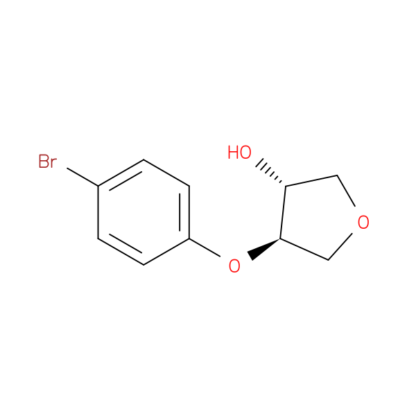 trans-4-(4-bromophenoxy)tetrahydrofuran-3-ol
