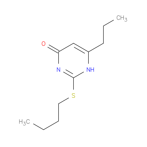 2-(Butylthio)-6-propylpyrimidin-4(1H)-one