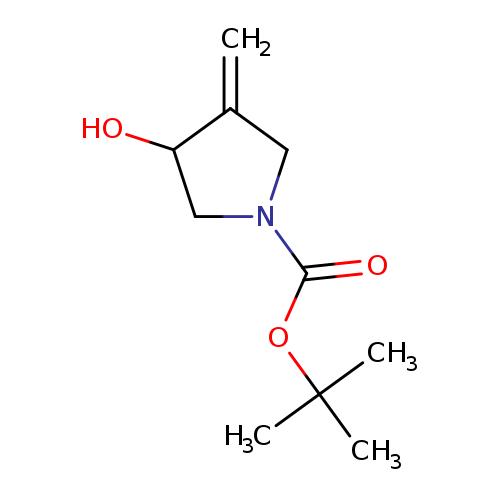 tert-butyl 3-hydroxy-4-methylidenepyrrolidine-1-carboxylate