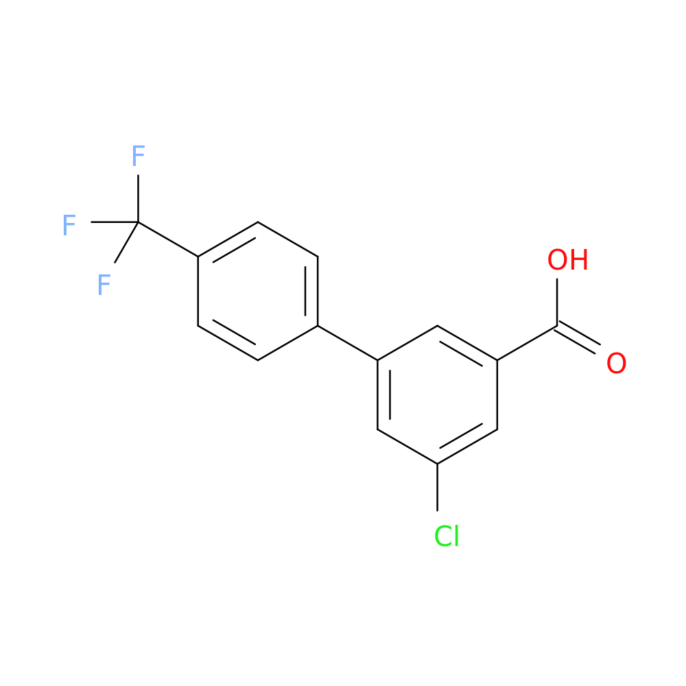 5-Chloro-3-(4-trifluoromethylphenyl)benzoic acid