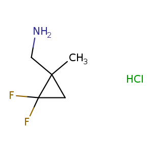 (2,2-Difluoro-1-methylcyclopropyl)methanamine hydrochloride