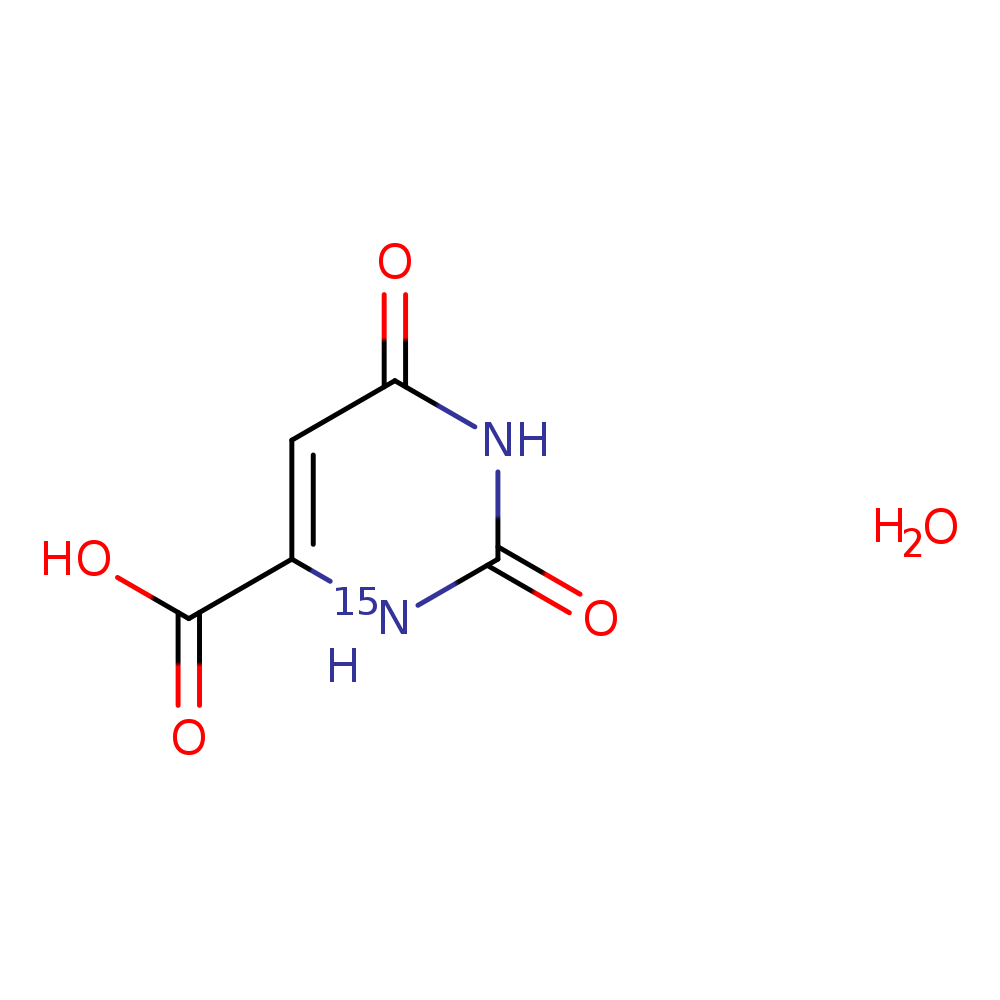 Orotic Acid-15N Monohydrate