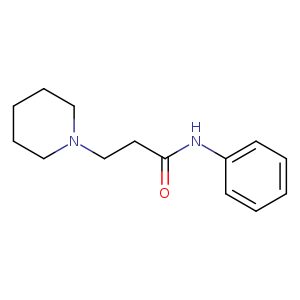 N-phenyl-3-(1-piperidinyl)propanamide