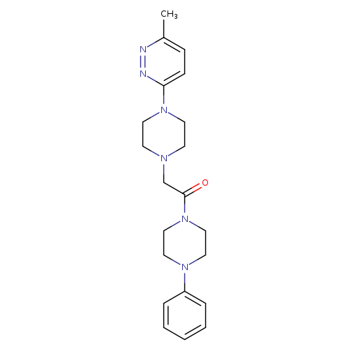 2-[4-(6-methylpyridazin-3-yl)piperazin-1-yl]-1-(4-phenylpiperazin-1-yl)ethan-1-one