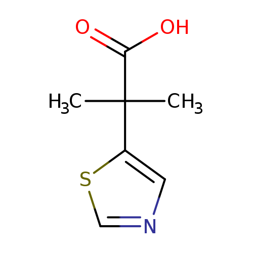 2-methyl-2-(1,3-thiazol-5-yl)propanoicacid