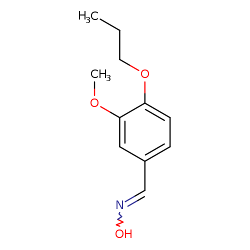 3-Methoxy-4-propoxybenzaldehyde oxime