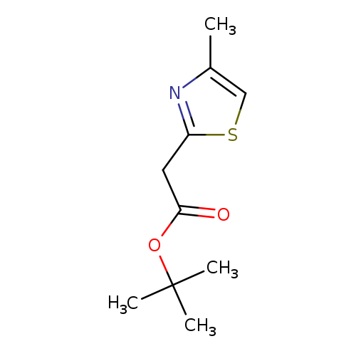 tert-butyl 2-(4-methyl-1,3-thiazol-2-yl)acetate