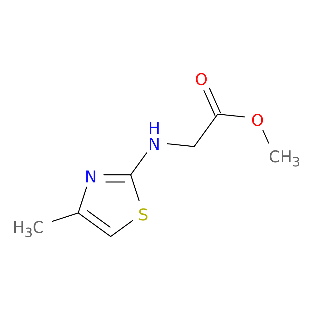 methyl 2-[(4-methyl-1,3-thiazol-2-yl)amino]acetate