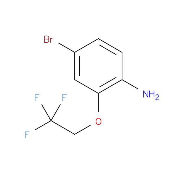 4-Bromo-2-(2,2,2-trifluoroethoxy)aniline