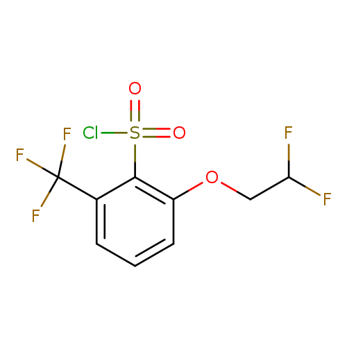 Benzenesulfonyl chloride, 2-(2,2-difluoroethoxy)-6-(trifluoromethyl)-