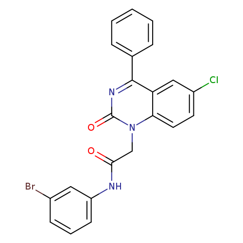 N-(3-bromophenyl)-2-(6-chloro-2-oxo-4-phenyl-1,2-dihydroquinazolin-1-yl)acetamide
