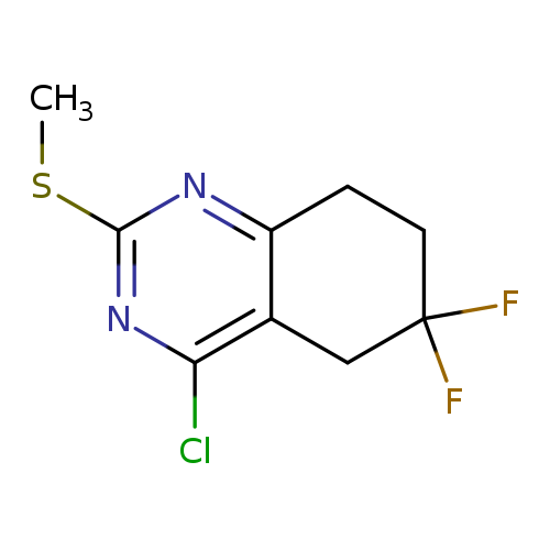 4-chloro-6,6-difluoro-2-(methylsulfanyl)-5,6,7,8-tetrahydroquinazoline