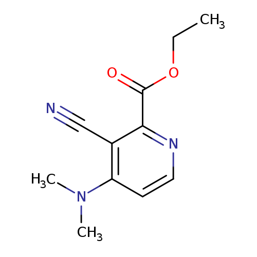 Ethyl 3-cyano-4-(dimethylamino)picolinate