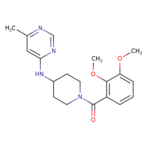 N-[1-(2,3-dimethoxybenzoyl)piperidin-4-yl]-6-methylpyrimidin-4-amine