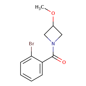 1-(2-bromobenzoyl)-3-methoxyazetidine