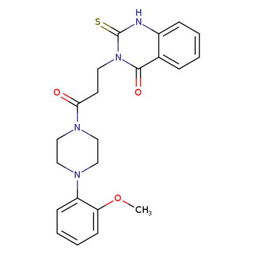 3-{3-[4-(2-methoxyphenyl)piperazin-1-yl]-3-oxopropyl}-2-sulfanylidene-1,2,3,4-tetrahydroquinazolin-4-one