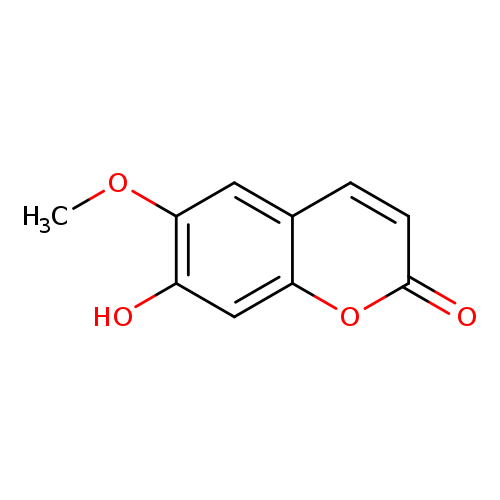 2H-1-Benzopyran-2-one, 7-hydroxy-6-methoxy-