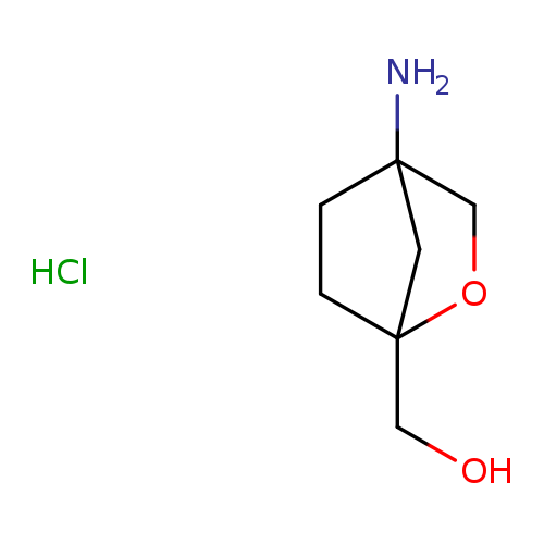{4-amino-2-oxabicyclo[2.2.1]heptan-1-yl}methanol hydrochloride