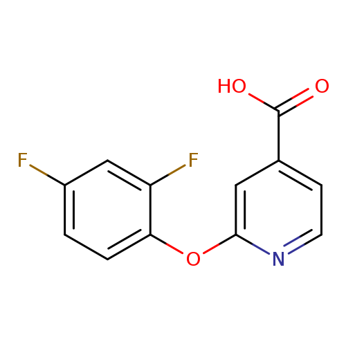2-(2,4-difluorophenoxy)pyridine-4-carboxylic acid