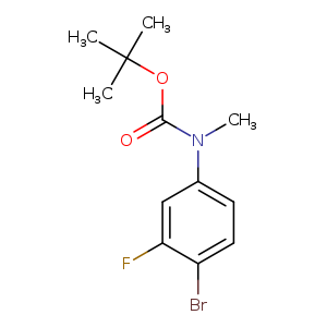 tert-butyl N-(4-bromo-3-fluorophenyl)-N-methylcarbamate