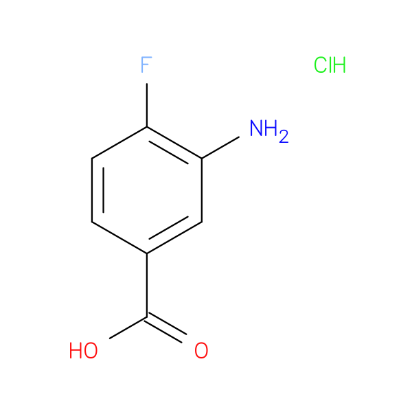 3-Amino-4-fluorobenzoic acid, HCl