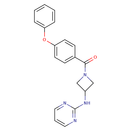 N-[1-(4-phenoxybenzoyl)azetidin-3-yl]pyrimidin-2-amine