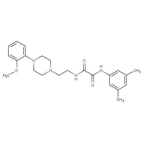 N'-(3,5-dimethylphenyl)-N-{2-[4-(2-methoxyphenyl)piperazin-1-yl]ethyl}ethanediamide