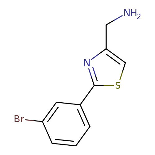 (2-(3-Bromophenyl)thiazol-4-yl)methanamine