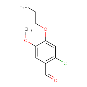 2-Chloro-5-methoxy-4-propoxybenzaldehyde