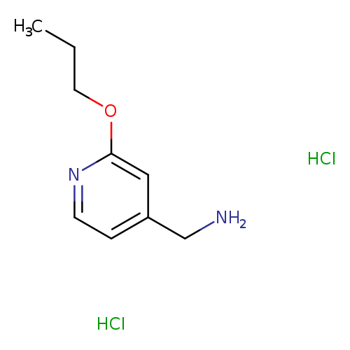 (2-propoxypyridin-4-yl)methanamine dihydrochloride