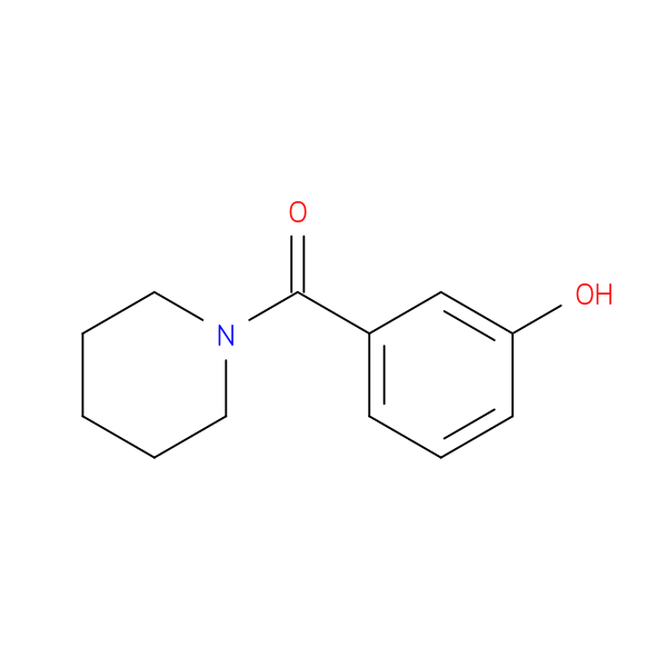 3-[(Piperidin-1-yl)carbonyl]phenol