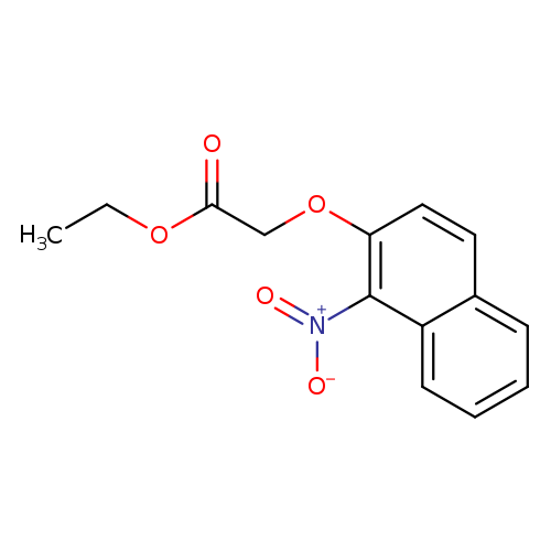 Ethyl [(1-nitro-2-naphthyl)oxy]acetate
