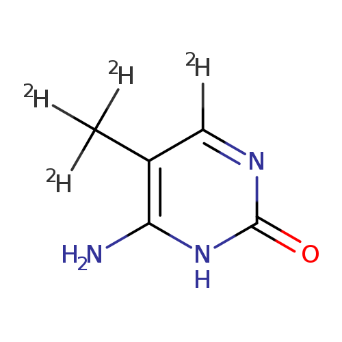 5-Methyl-d3-cytosine-6-d1