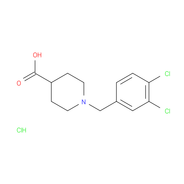 1-(3,4-Dichlorobenzyl)-4-piperidinecarboxylic acid hydrochloride