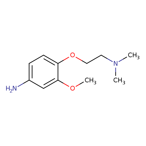 4-[2-(dimethylamino)ethoxy]-3-methoxyaniline