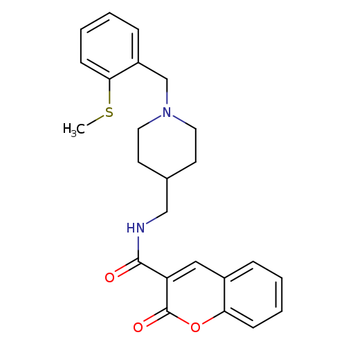 N-[(1-{[2-(methylsulfanyl)phenyl]methyl}piperidin-4-yl)methyl]-2-oxo-2H-chromene-3-carboxamide
