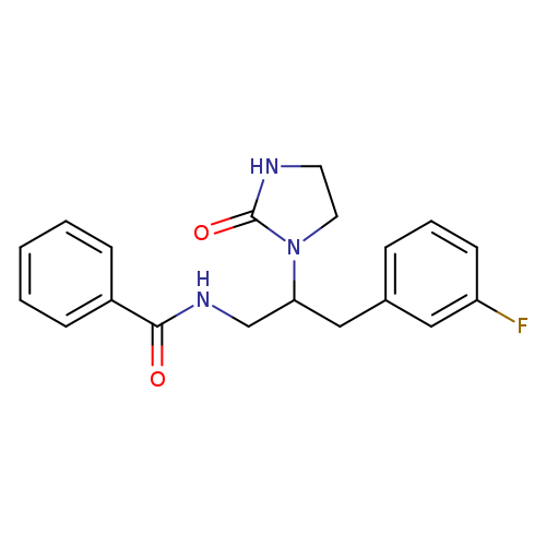 N-[3-(3-fluorophenyl)-2-(2-oxoimidazolidin-1-yl)propyl]benzamide
