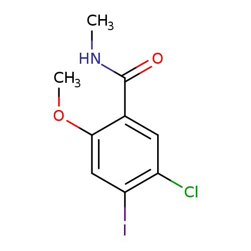 5-Chloro-4-iodo-2-methoxy-N-methylbenzamide