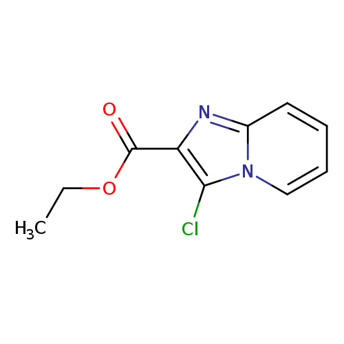 3-Chloroimidazo[1,2-a]pyridine-2-carboxylic acid ethyl ester